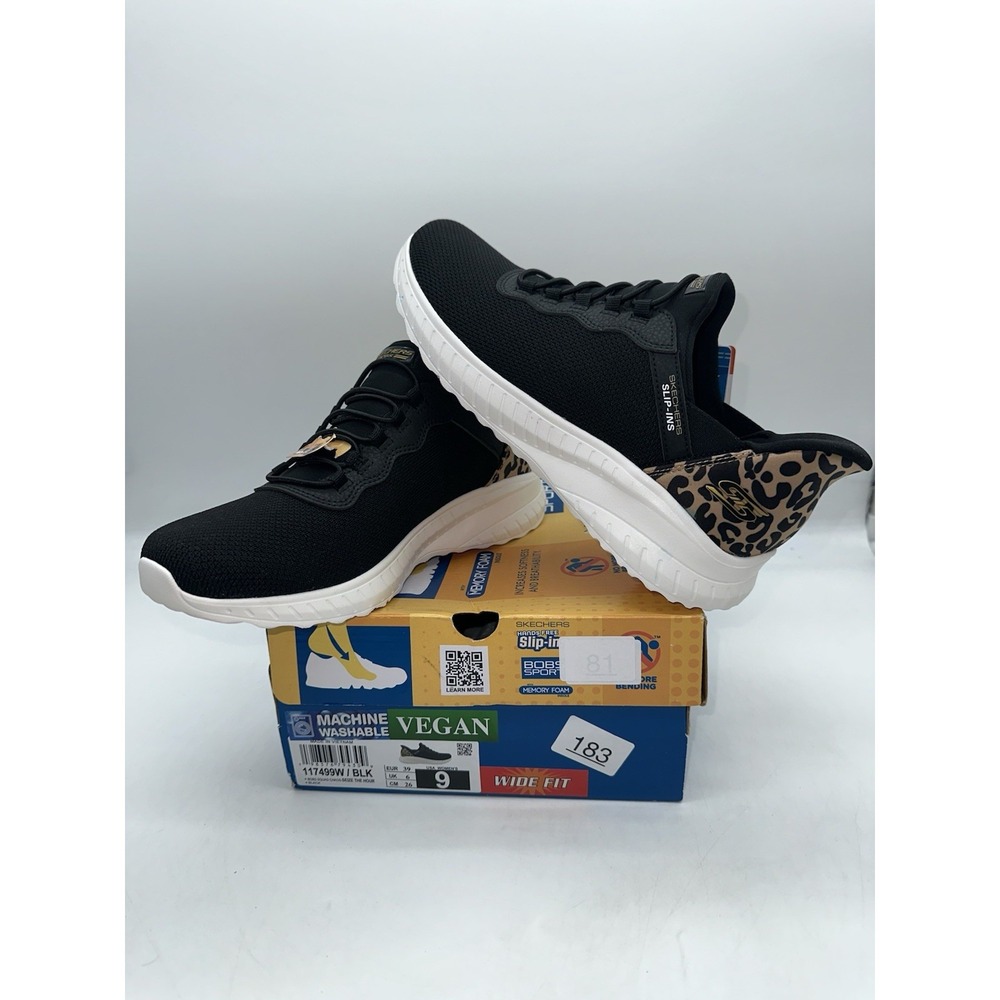 Woman's Shoes BOBS from SKECHERS Bobs Squad Chaos - Seize The Hour Size 9 Wide